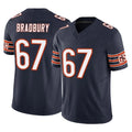 C.Bears #67 Garrett Bradbury Player Navy Vapor F.U.S.E. Limited Home Game Ldoa Stitched Jerseys
