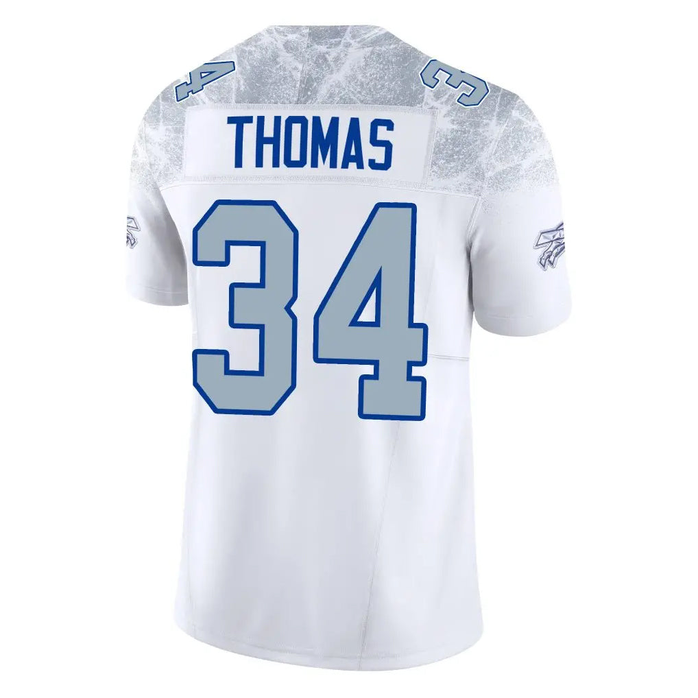 B.Bills #34 Thurman Thomas Player White Rivalries Collection Vapor Limited Ldoa Stitched Jerseys