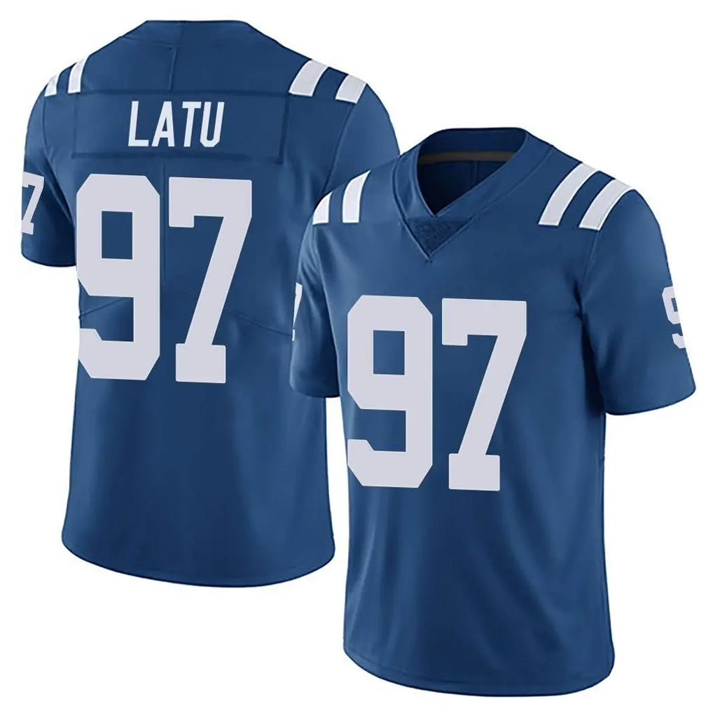 IN.Colts #97 Laiatu Latu Player Royal Limited Vapor Untouchable Home Game Ldoa Stitched Jerseys