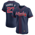 A.Braves #23 Michael Harris II Player Navy Limited Elite Home Game Ldoa Stitched Jerseys