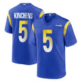LA.Rams #5 Kamren Kinchens Player Royal Home Game Ldoa Stitched Jerseys