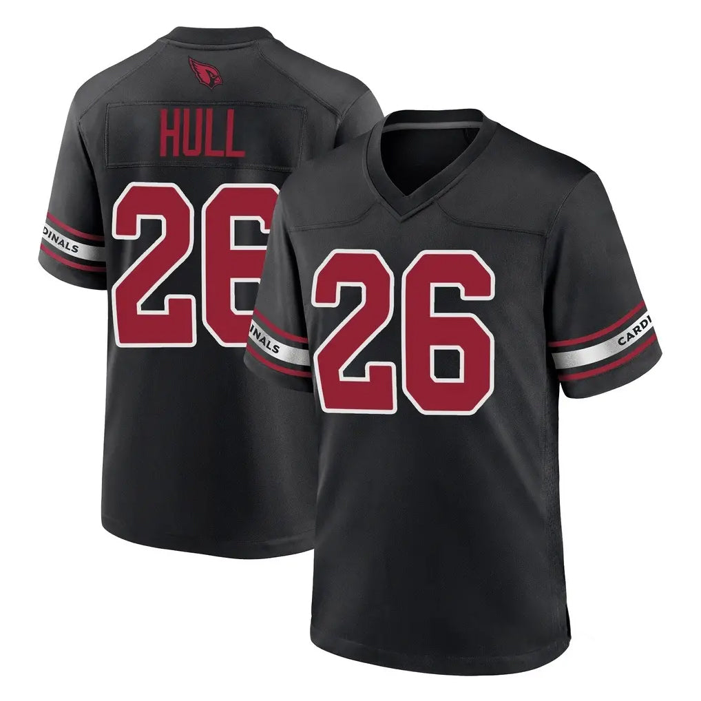 A.Cardinals #26 Evan Hull Player Black Alternate Game Stitched Jerseys