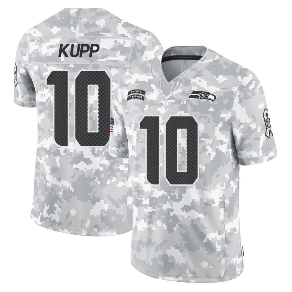 S.Seahawks #10 Cooper Kupp Player Arctic Camo Limited Salute To Service Home Game Ldoa Stitched Jerseys