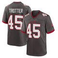 TB.Buccaneers #45 Josiah Trotte Player Pewter Alternate Home Game Ldoa Stitched Jerseys
