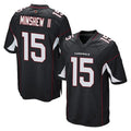 A.Cardinals #15 Gardner Minshew II Player Black Home Game Ldoa Stitched Jerseys