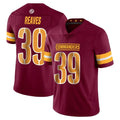 W.Commanders #39 Jeremy Reaves Player Burgundy Limited Vapor Home Game Ldoa Stitched Jerseys