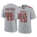 TB.Buccaneers #45 Josiah Trotte Player Gray Atmosphere Fashion Home Game Ldoa Stitched Jerseys