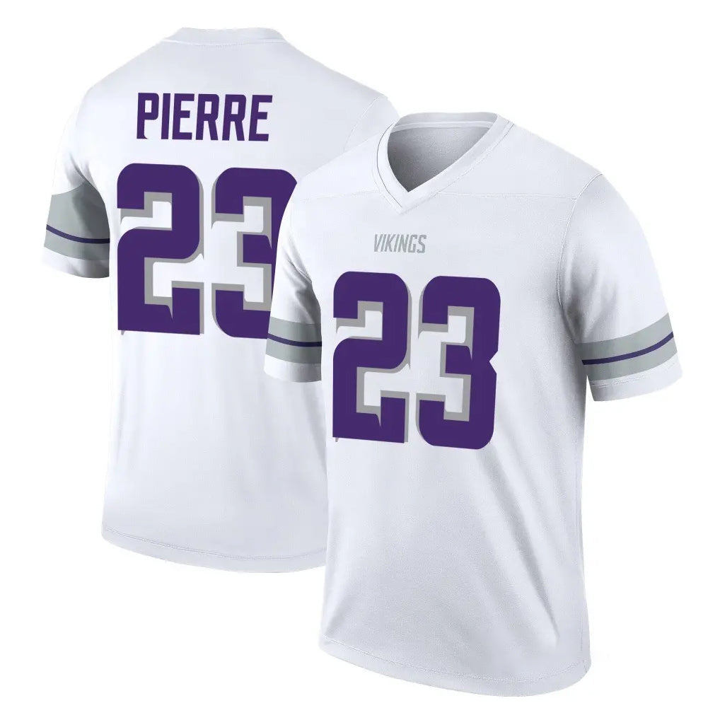 M.Vikings #23 James Pierre Player White Alternate Legend Home Game Ldoa Stitched Jerseys