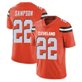 C.Browns #22 Dylan Sampson Player Orange Alternate Vapor Untouchable Limited Home Game Ldoa Stitched Jerseys