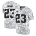 M.Vikings #23 James Pierre Player Arctic Camo Salute To Service Limited Game Ldoa Stitched Jerseys