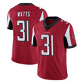 A.Falcons #31 Xavier Watts Player Red Color Vapor Untouchable Limited Home Game Ldoa Stitched Jerseys