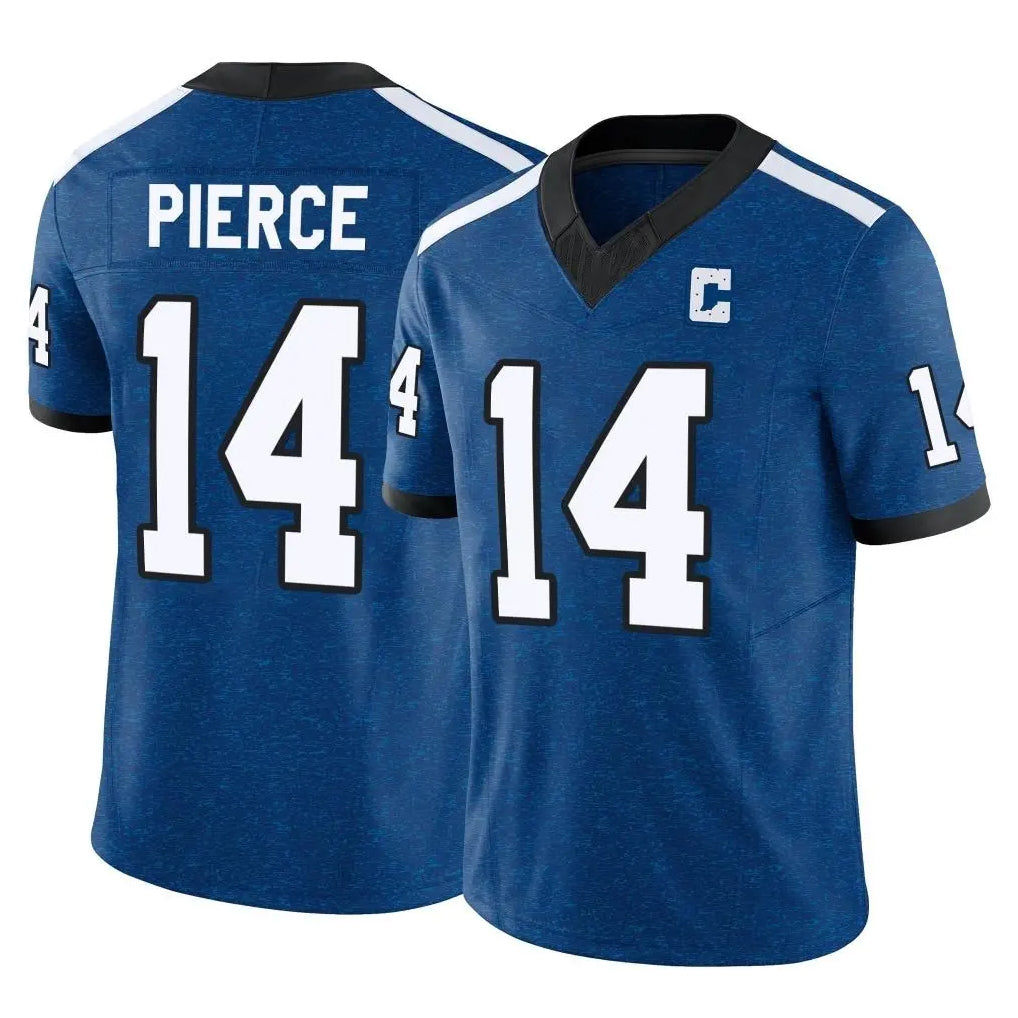IN.Colts #14 Alec Pierce Player Royal Limited Indiana Nights Alternate Vapor F.U.S.E. Home Game Ldoa Stitched Jerseys
