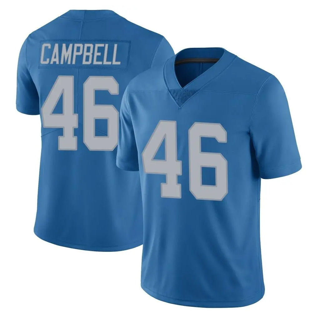 D.Lions #46 Jack Campbell Player Blue Limited Throwback Vapor Untouchable Ldoa Stitched Jerseys
