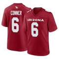 A.Cardinals #6 James Conner Player Cardinal Limited Home Game Ldoa Stitched Jerseys
