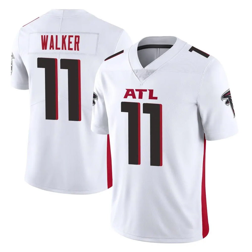 A.Falcons #11 Jalon Walker Player White Vapor Untouchable Limited Home Game Ldoa Stitched Jerseys