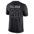 A.Cardinals #40 Pat Tillman Player Black RFLCTV Limited Ldoa Stitched Jerseys