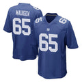NY.Giants #65 Francis Mauigoa Player Royal Home Game Ldoa Stitched Jerseys
