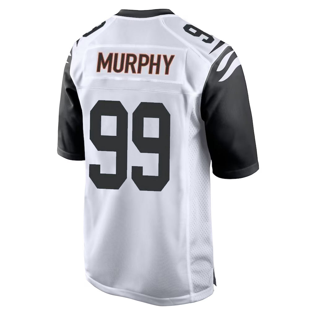 C.Bengals #99 Myles Murphy Player White Alternate Home Game Ldoa Stitched Jerseys