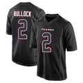 H.Texans #2 Calen Bullock Player Black Fashion Home Game Ldoa Stitched Jerseys