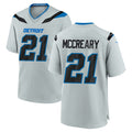 D.Lions #21 Roger McCreary Player Silver 2026 Rivalries Collection Home Game Ldoa Stitched Jerseys