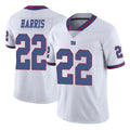 NY.Giants #22 Najee Harris Player White Color Rush Home Game Ldoa Stitched Jerseys
