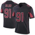 A.Cardinals #91 L.J. Collier Player Black Vapor Limited Elite Ldoa Stitched Jerseys