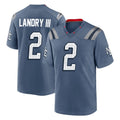 NE.Patriots #2 Harold Landry III Player Blue Rivalries Collection Home Game Ldoa Stitched Jerseys