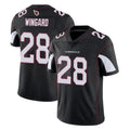 A.Cardinals #28 Andrew Wingard Player Black Vapor Limited Home Game Stitched Jerseys
