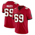 TB.Buccaneers #69 Cody Mauch Player Red Limited Vapor Home Game Ldoa Stitched Jerseys