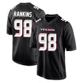H.Texans #98 Sheldon Rankins Player Carbon Black Fashion Home Game Ldoa Stitched Jerseys