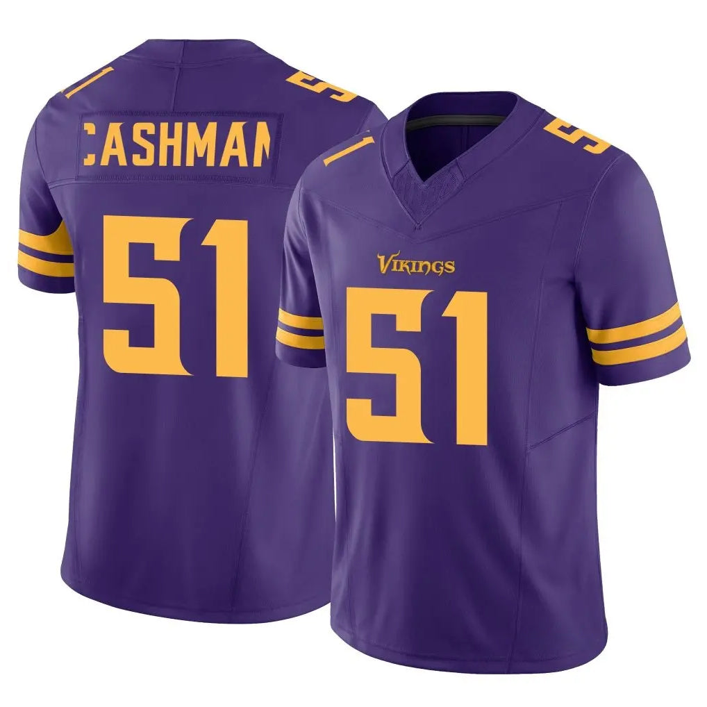 M.Vikings #51 Blake Cashman Player Purple Limited Alternate Vapor F.U.S.E. Home Game Ldoa Stitched Jerseys