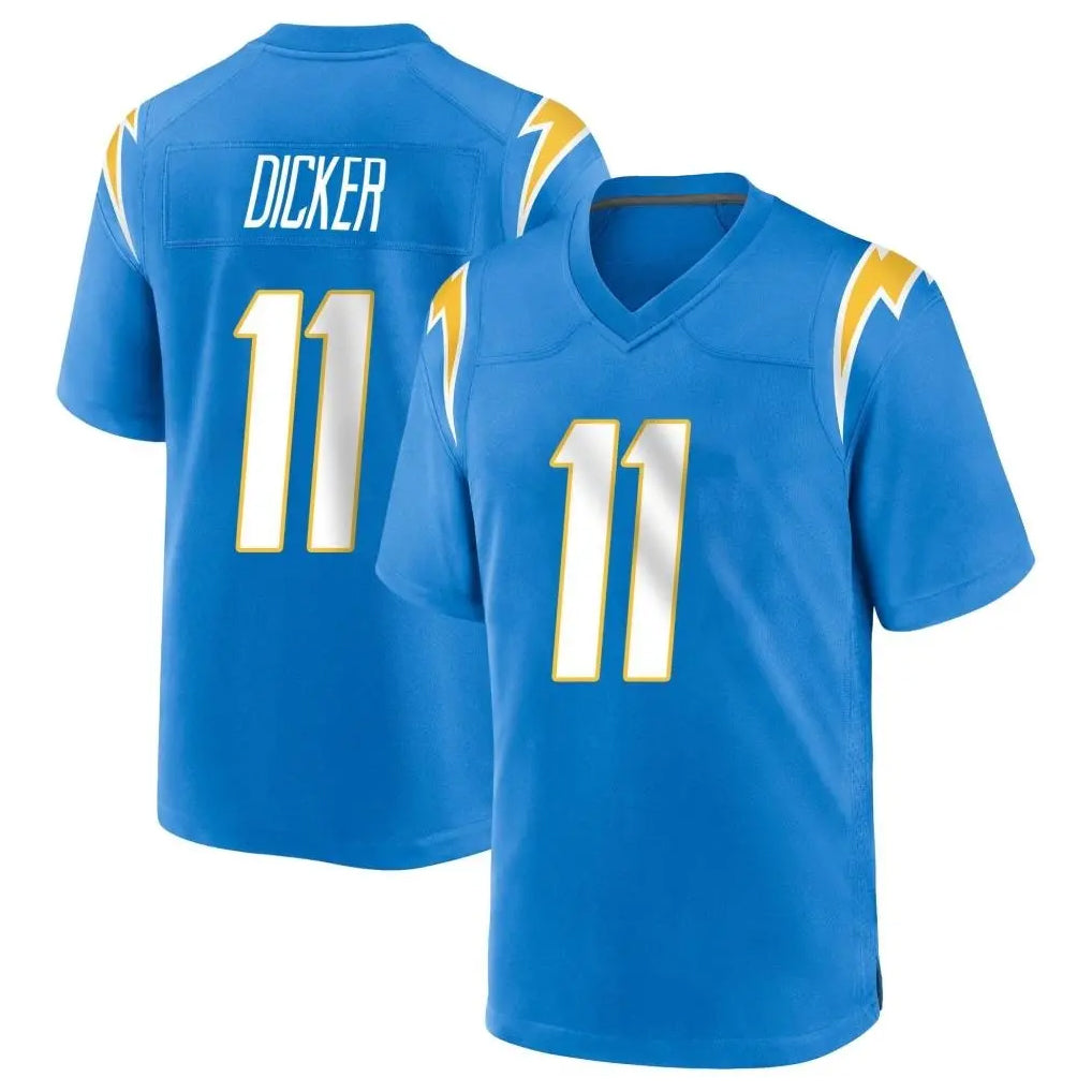 LA.Chargers #11 Cameron Dicker Player Blue Home Game Ldoa Stitched Jerseys