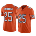 C.Bears #25 Kyle Monangai Player Orange Alternate Vapor Limited Home Game Ldoa Stitched Jerseys