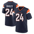 D.Broncos #24 Champ Bailey Player Navy Home Game Ldoa Stitched Jerseys