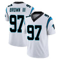C.Panthers #97 Bobby Brown III Player White Vapor Untouchable Limited Game Ldoa Stitched Jerseys