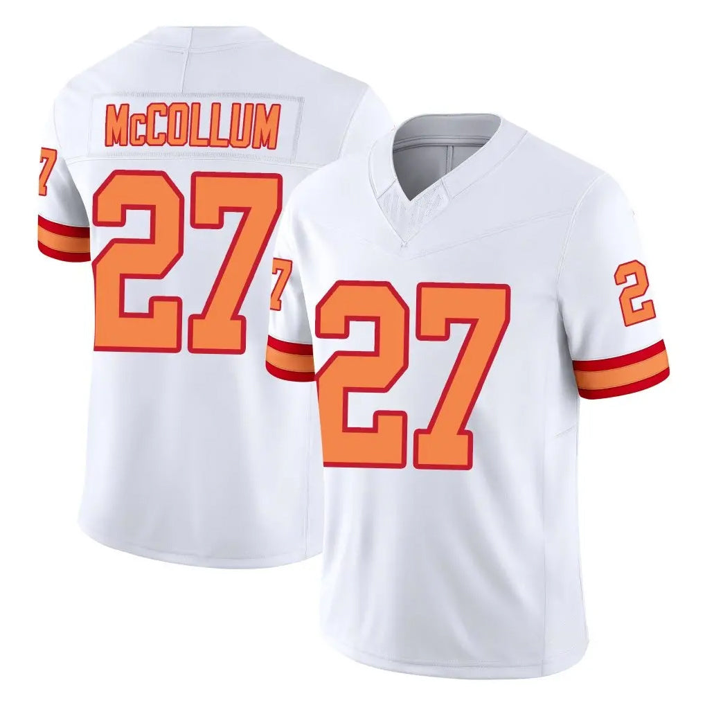 TB.Buccaneers #27 Zyon McCollum Player White Limited '76 Vapor F.U.S.E. Home Game Ldoa Stitched Jerseys