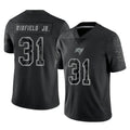 TB.Buccaneers #31 Antoine Winfield Jr. Player Black Reflective Limited Home Game Ldoa Stitched Jerseys