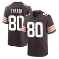 C.Browns #80 Jamari Thrash Player Brown Home Game Ldoa Stitched Jerseys