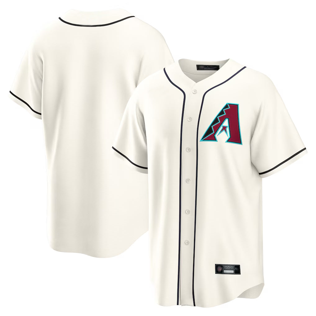 A.Diamondbacks ## Diamondbacks Blank Player Cream Home Game Hdoa Stitched Jerseys