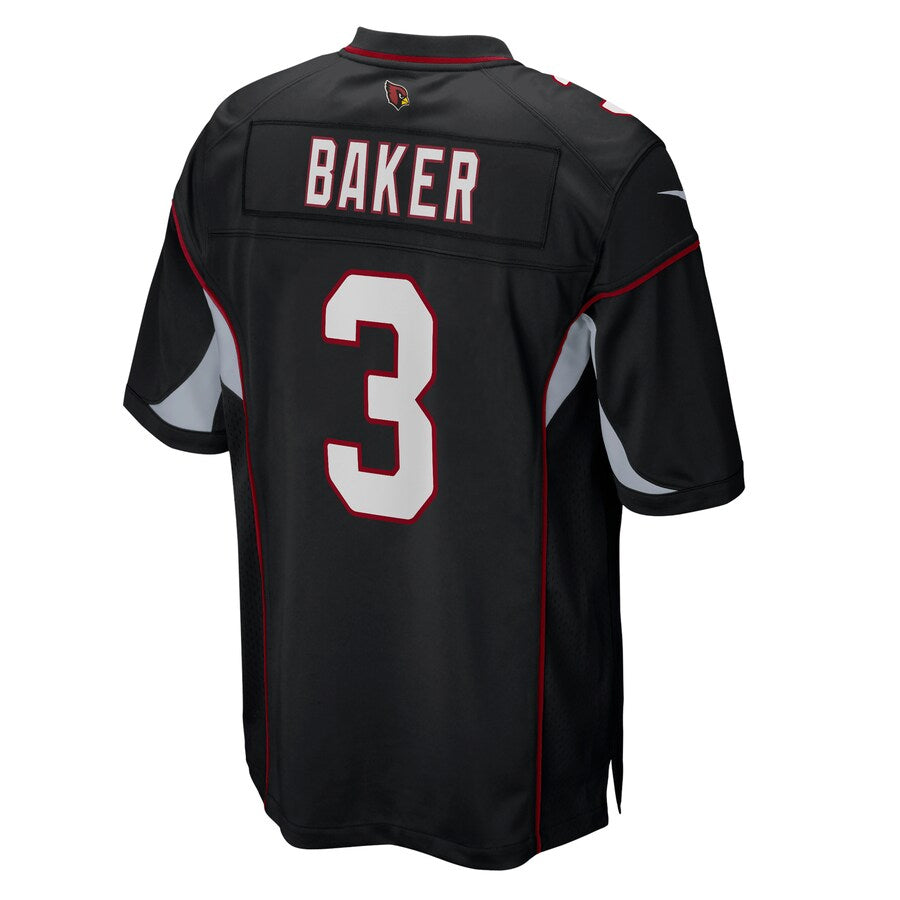 A.Cardinals #3 Budda Baker Player Black Alternate Game Ldoa Stitched Jerseys