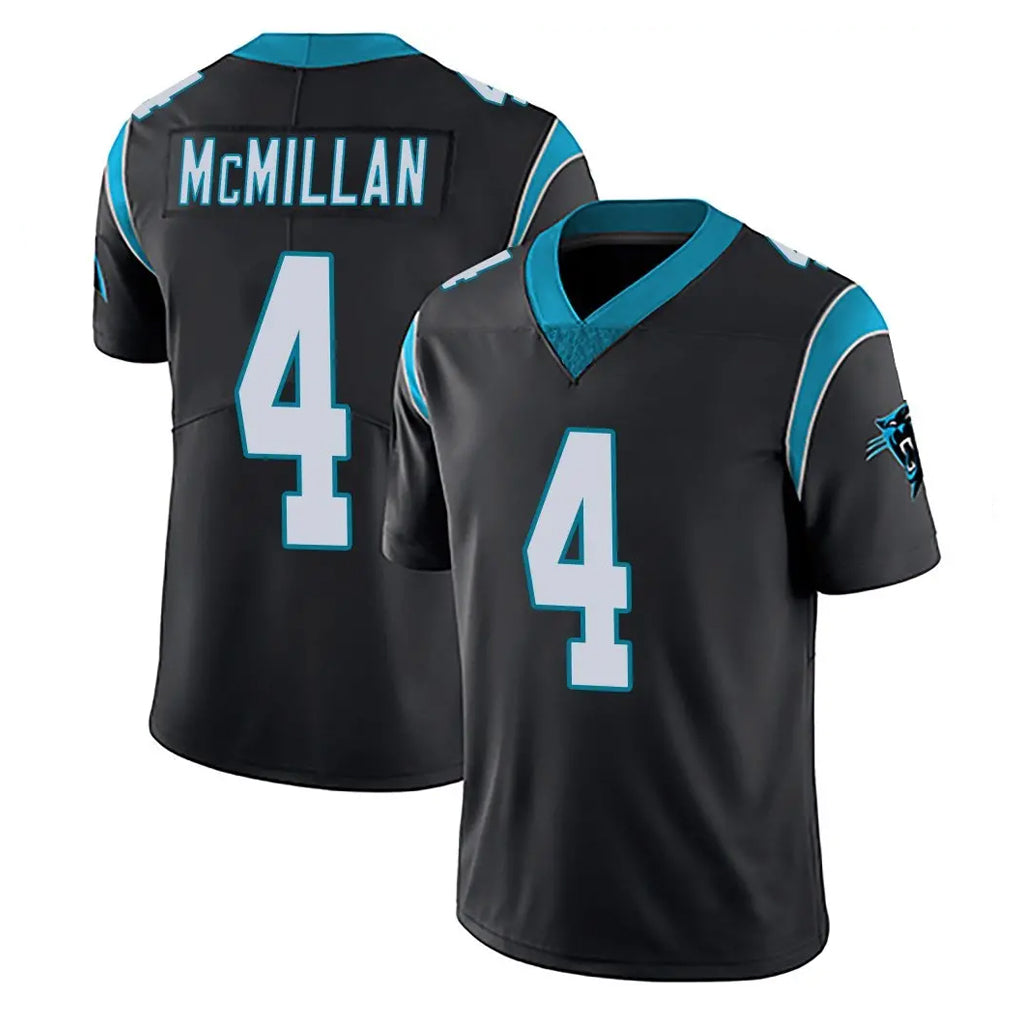 C.Panthers #4 Tetairoa McMillan Player Black Vapor Untouchable Limited Game Ldoa Stitched Jerseys