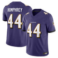 B.Ravens #44 Marlon Humphrey Player Purple Vapor F.U.S.E. Limited Home Game Ldoa Stitched Jerseys