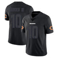 C.Bears #10 Luther Burden III Player Black Impact Limited Game Ldoa Stitched Jerseys