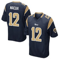 LA.Rams #12 Puka Nacua Player Navy Home Game Ldoa Stitched Jerseys
