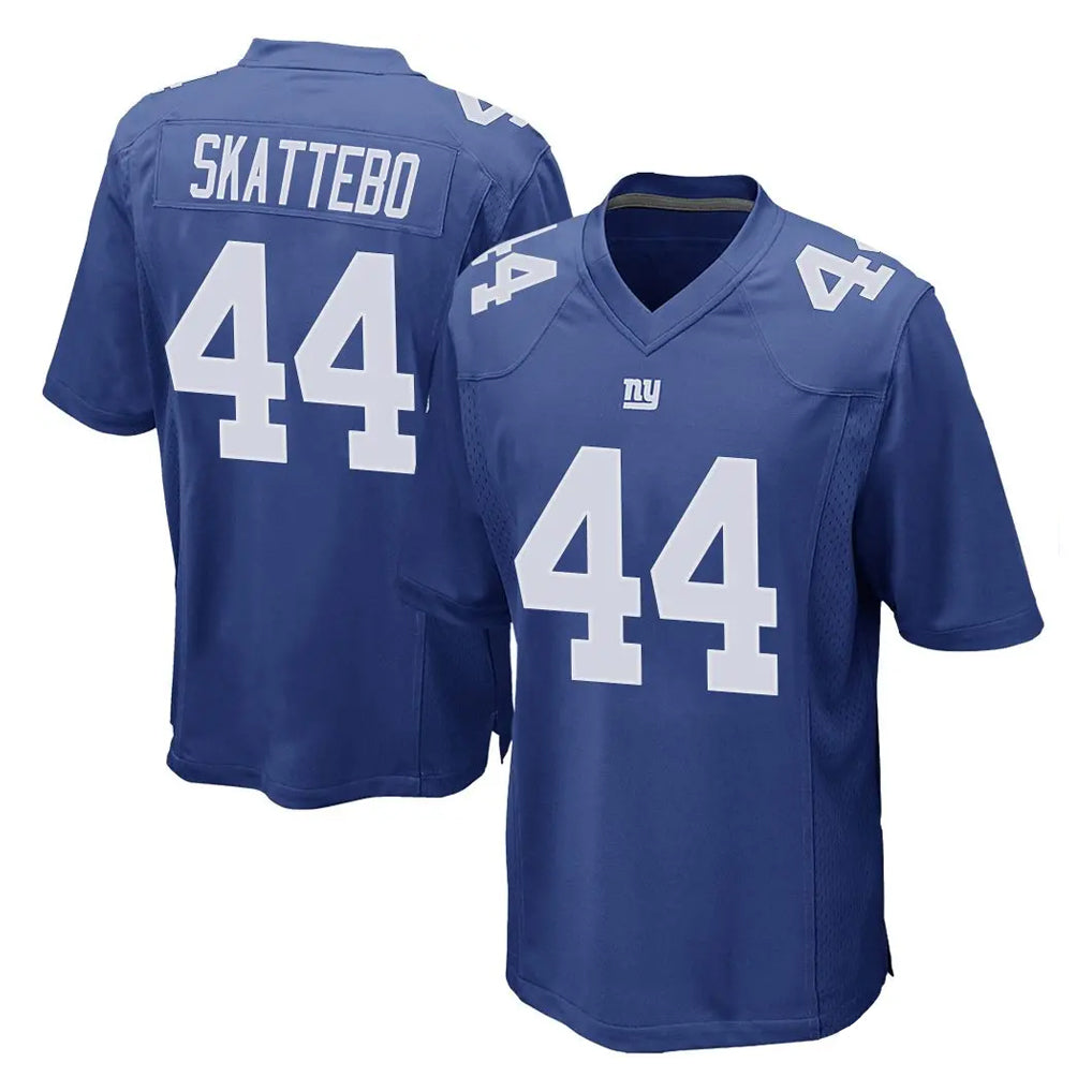 NY.Giants #44 Cam Skattebo Player Royal Home Game Ldoa Stitched Jerseys