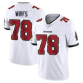 TB.Buccaneers #78 Tristan Wirfs Player White Limited Vapor Untouchable Home Game Ldoa Stitched Jerseys