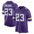 M.Vikings #23 James Pierre Player Purple Home Game Ldoa Stitched Jerseys