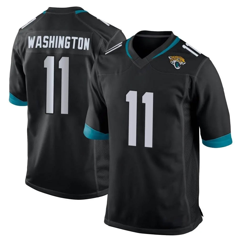 J.Jaguars #11 Parker Washington Player Black Home Game Ldoa Stitched Jerseys