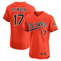 B.Orioles #17 Colton Cowser Player Orange Limited Elite Home Game Ldoa Stitched Jerseys