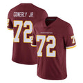 W.Commanders #72 Josh Conerly Jr. Player Burgundy Limited Team Color Vapor Untouchable Home Game Ldoa Stitched Jerseys